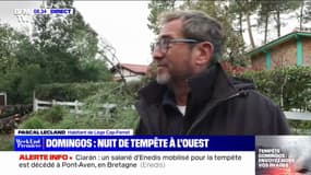 "Nous n'avons pas de courant (...) on s'éclaire à la bougie": cet habitant de Lège Cap-Ferret témoigne au lendemain du passage de Domingos