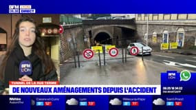 Lyon: de nouveaux aménagements pour le tunnel de la rue Terme après un accident mortel