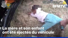 Des policiers soulèvent un SUV pour sauver un bébé après un accident