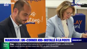 Manosque: La Poste installe un coin de recrutement dans son bureau