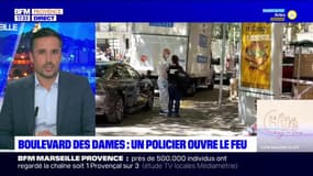 Marseille: un policier fait usage de son arme de service boulevard des Dames