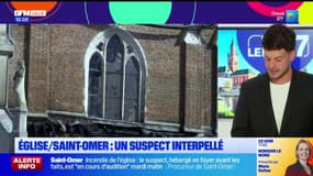 Incendie de l'église de l'Immaculée-Conception à Saint-Omer: un suspect placé en garde à vue