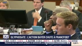 Glyphosate : l'action Bayer chute à Francfort