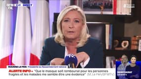 Municipales: Marine Le Pen favorable à rejouer les deux tours en cas de "trop grande distance"