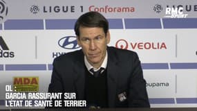 OL : Garcia rassurant sur l’état de santé de Terrier
