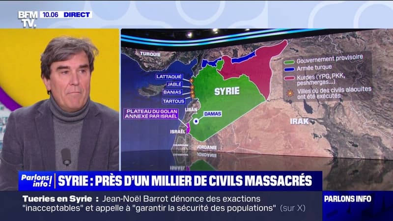 Syrie: selon Georges Malbrunot, grand reporter au Figaro, 