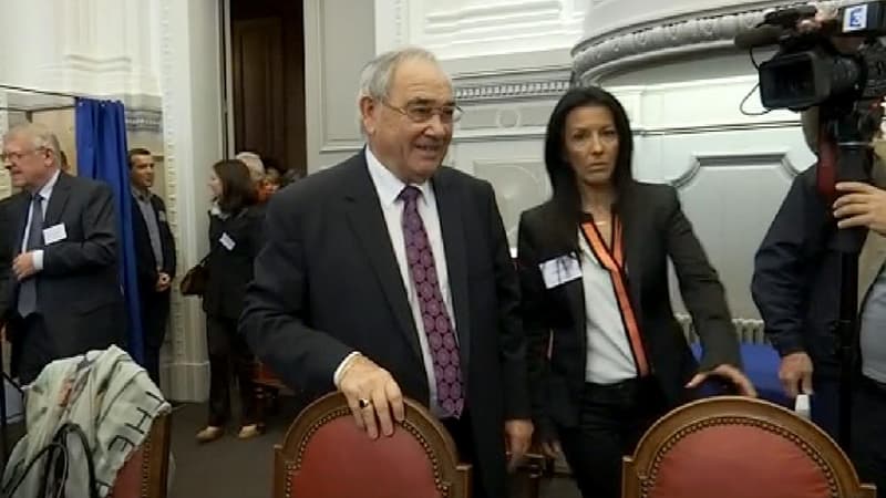 Le nouveau président du Vaucluse Maurice Chabert (capture décran)