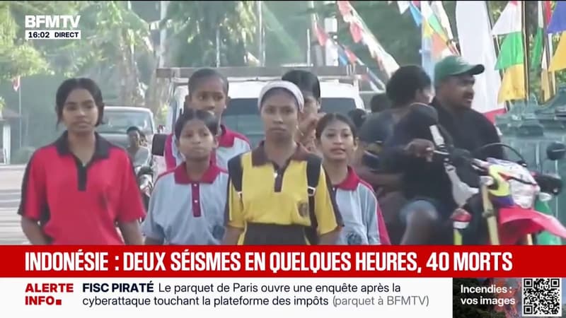 Un nouveau séisme de magnitude 6,9 touche l'Indonésie, le deuxième en une journée