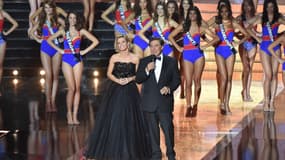 Sylvie Tellier lors du concours Miss France