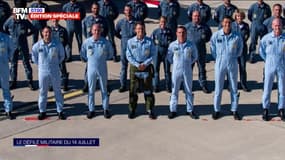 14-Juillet: Emmanuel Macron a embarqué à bord de la patrouille de France, une première pour un président de la République 