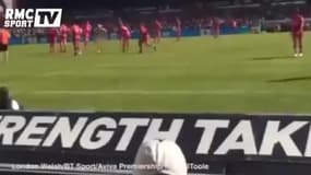 Rugby : un joueur des London Welsh plaque un streaker