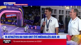 JO 2024: Sylvain André revient sur le triplé français en BMX