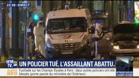 Tirs sur les Champs-Élysées: un policier tué, l'assaillant abattu (3/3)