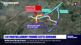 Île-de-France: l'A1 partiellement fermée cette semaine