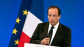 François Hollande, en juillet 2012