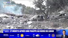 21 morts au nord du Liban après une frappe israélienne 
