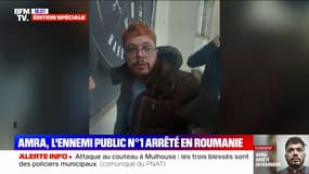 Les images de l'arrestation de Mohamed Amra, en Roumanie