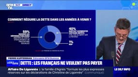 La dette du pays est loin d'être la première préoccupation des Français, qui refusent de payer plus d'impôts pour la réduire