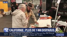 Incendie en Californie: les habitants évacués rassemblés dans un camp