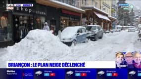 Briançon: l'arrivée de la neige réjouit les habitants