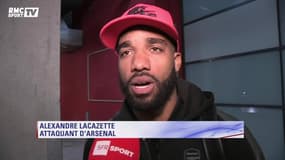 Lacazette : "On est tombé sur un grand gardien" lors de Arsenal - Atlético