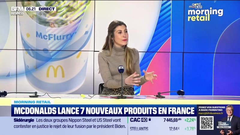 Morning Retail : McDonald's lance 7 nouveaux produits en France, par Eva Jacquot - 07/01