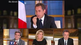 Un peu plus d'un tiers (36%) des Français ont jugé Nicolas Sarkozy convaincant lors de son intervention télévisée de mardi, selon un sondage Harris interactive pour RTL. /Photo prise le 16 novembre 2010/REUTERS/TF1