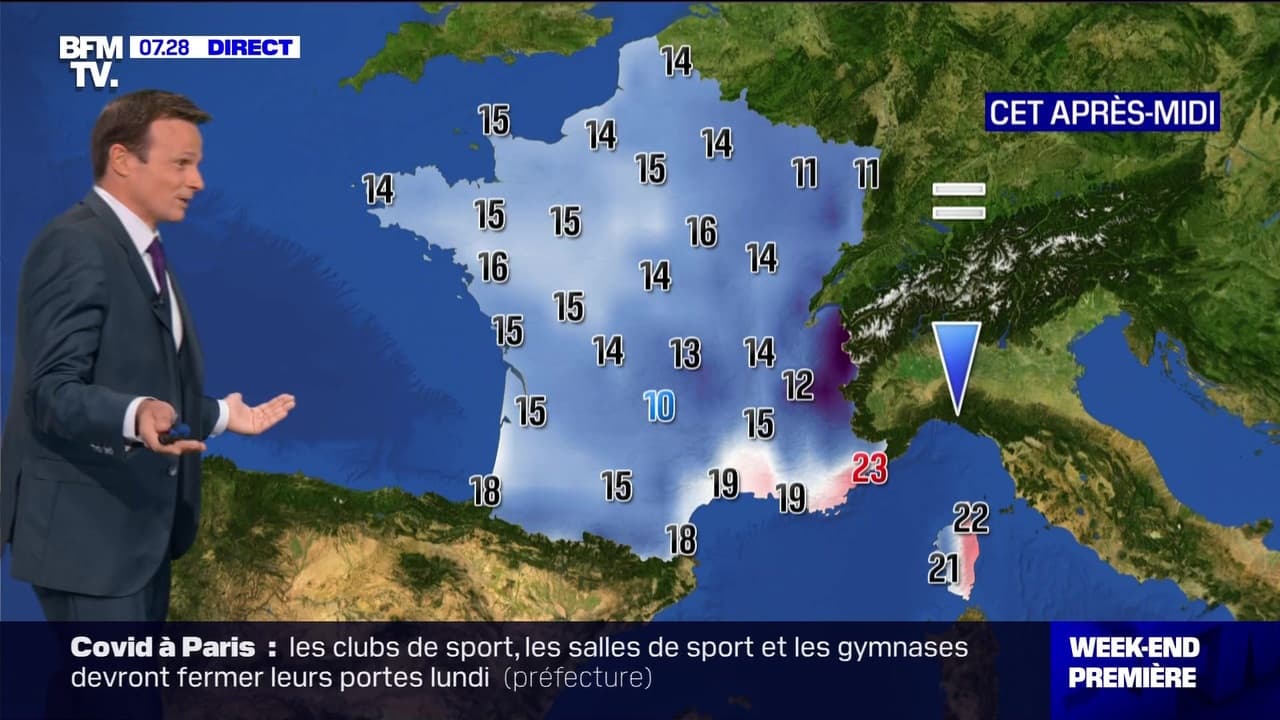 La météo pour ce samedi 26 septembre 2020