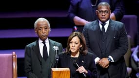 Kamala Harris lors des funérailles de Tyre Nichols ce mercredi 1er février 2023