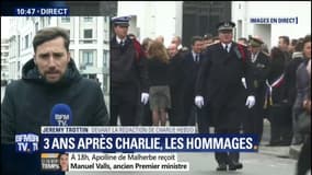 Trois ans après l'attentat contre Charlie Hebdo, les hommages