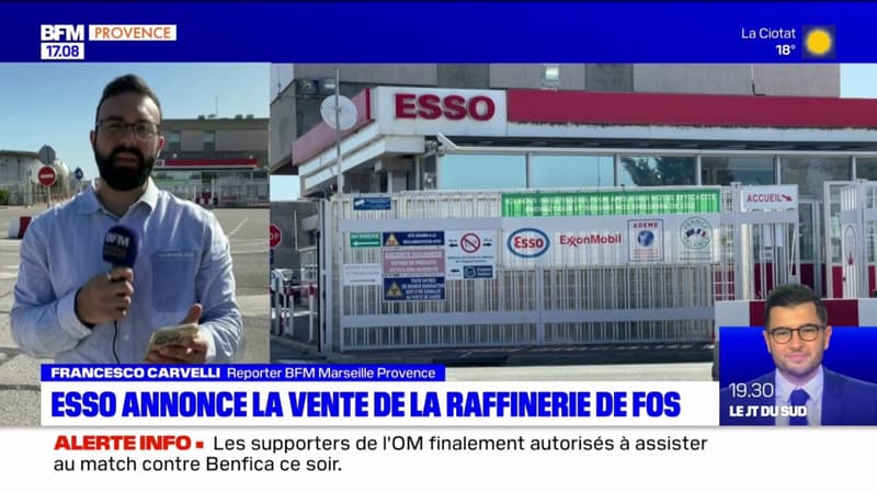 Vente de la raffinerie Esso de Fos: les dirigeants ont assuré que tout le monde serait maintenu, selon un salarié