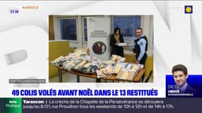 Bouches-du-Rhône: des colis volés restitués juste avant Noël