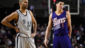 Tony Parker et Devon Booker