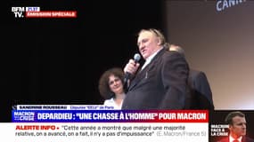 "Emmanuel Macron n'est pas notre allié": Sandrine Rousseau réagit aux propos d'Emmanuel Macron qui a affirmé "détester" les "chasses à l'homme" concernant un possible retrait de la Légion d'honneur de Gérard Depardieu