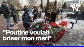 Un an après la mort d'Alexeï Navalny, des centaines de personnes lui rendent hommage 