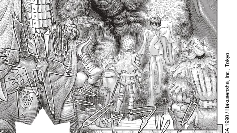 Une planche du tome 42 de "Berserk"