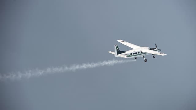 L'avion a été suivi par des avions de chasse français, allemands, danois et suédois (photo d'illustration).