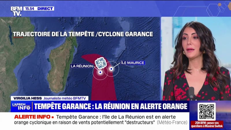 Tempête Garance: l'île de la Réunion se prépare à passer en alerte rouge