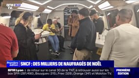 "C'est scandaleux un soir de Noël": coincés dans un train, des centaines de passagers ont passé un réveillon cauchemardesque