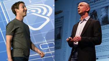 Mark Zuckerberg a pour Facebook des ambitions dans le e-commerce, le royaume de Jeff Bezos et Amazon