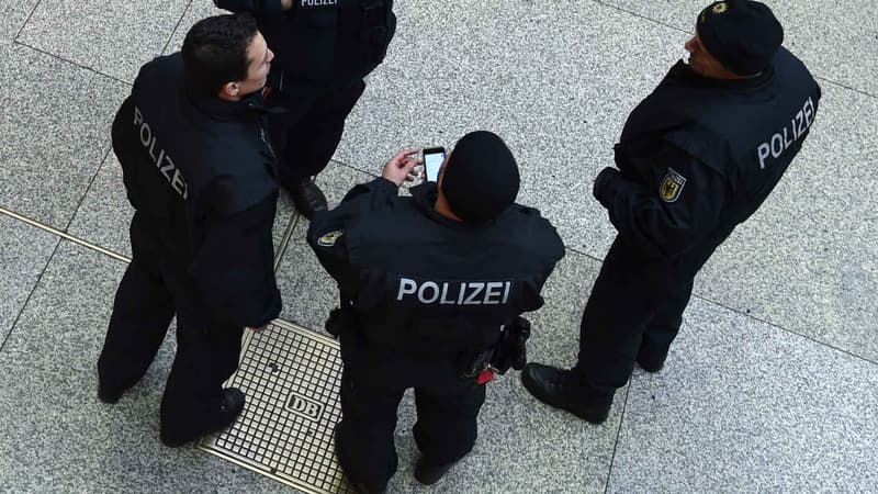 Des policiers allemands. (Photo d'illustration)
