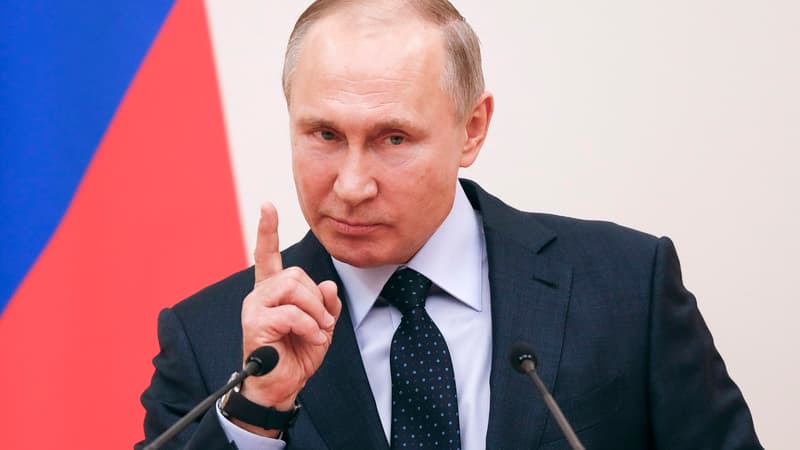 Le président de la Fédération de Russie, Vladimir Poutine.