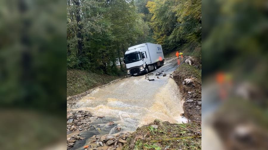La situation est compliquée ce jeudi 17 octobre 2024 sur la route de Trèves. 