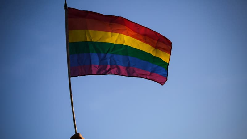 Le drapeau LGBT. (photo d'illustration)