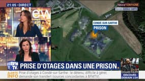 Condé-sur-Sarthe: un détenu retient un surveillant et une stagiaire en otage