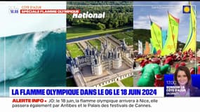 Alpes-Maritimes: la flamme olympique passera dans sept sites du département en 2024