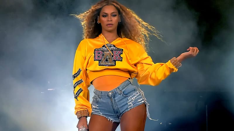 Beyoncé à Coachella, le 14 avril 2018