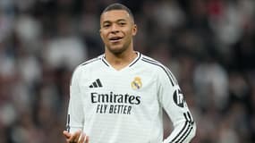 Kylian Mbappé avec le Real Madrid, le 22 décembre 2024