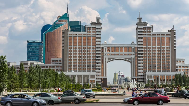 Noursoultan (anciennement Astana), la capitale du Kazakhstan