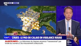 Crues/inondations : 4 départements en alerte - 02/01